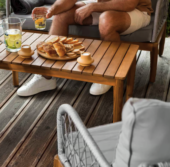 Комплект садових меблів Di Volio Ragio сірий Київ