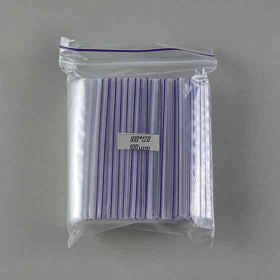 Зип пакеты прочная герметичная упаковка с замком 10х12 (100шт) (1 пачка) Харьков