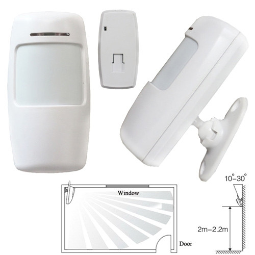 Датчик движения ИК PIR беспроводной 433МГц для GSM сигнализации, PR2 Винница - изображение 1