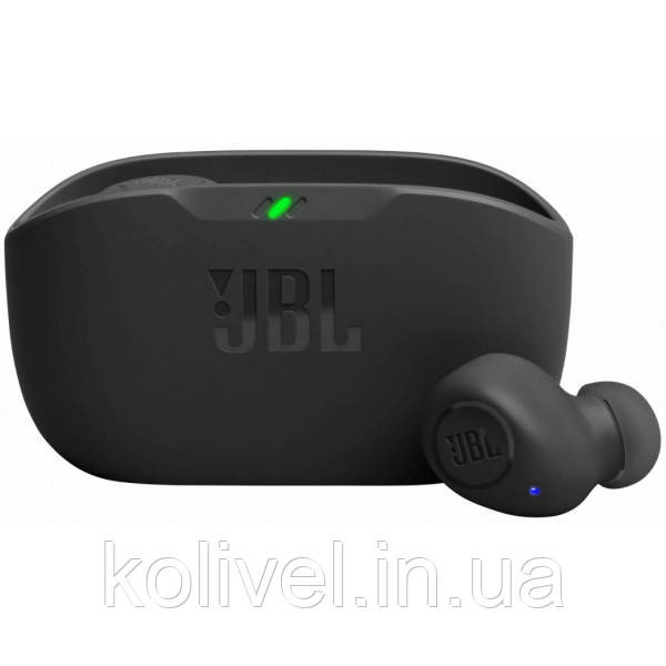 Навушники з мікрофоном JBL TWS Wave Buds Black JBLWBUDSBLK (JBLWBUDSBLK) Киев - изображение 5