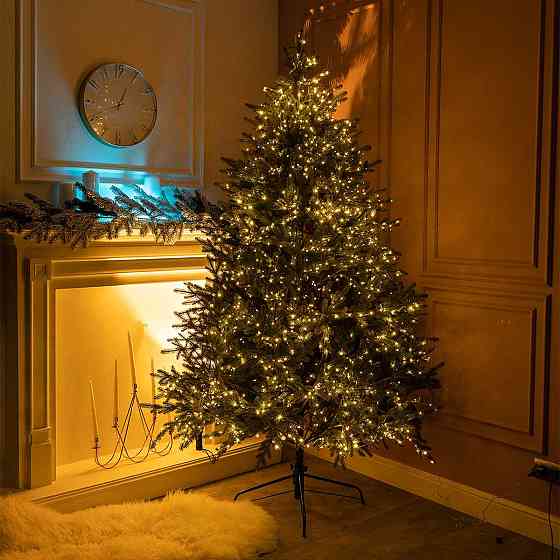 Лита штучна ялинка 1.5 м зелена, новорічна ялинка Буковинська ялинка штучна реалістична Преміум Київ