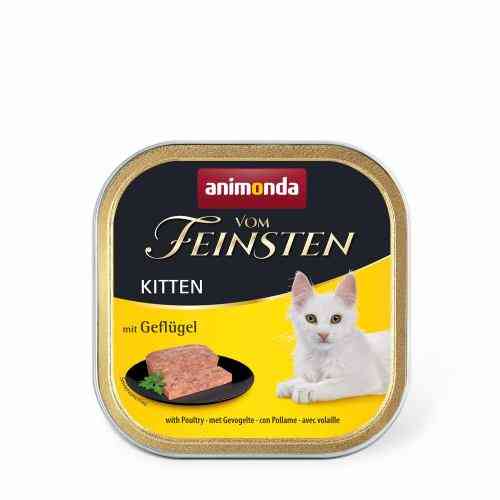 Корм вологий Vom Feinsten Kitten with Poultry для кошенят з птицею 100 г Киев