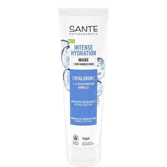 БІО-Маска Intense Hydration для зволоження волосся з Алое SANTE 150 мл Київ