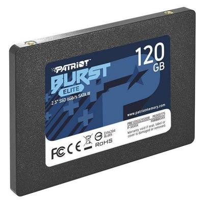 Накопичувач SSD 2.5&quot; 120GB Burst Elite Patriot (PBE120GS25SSDR) Вінниця - фото 2