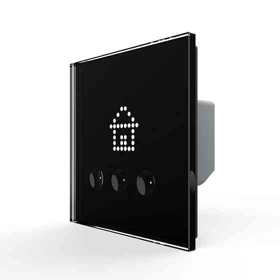 LIVOLO Вимикач сценаріїв Livolo чорний (VL-C703Z1-2BG) Коломия