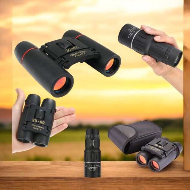 Бінокль із міцною конструкцією UNIQUE UN-3003 30x60 Одеса - фото 1