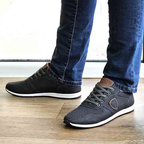 Мужские Мокасины Летние Кроссовки Сеточка Черные (размеры: 40,41,42,43,44,45) Видео Обзор - 04-1 Днепр