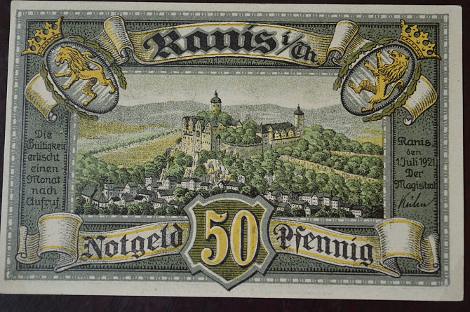 Німеччина. Нотгельд. 50Pf ( 8 ) Полтава - фото 1