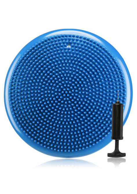 Балансувальна подушка Gymtek синя + насос Киев - изображение 1