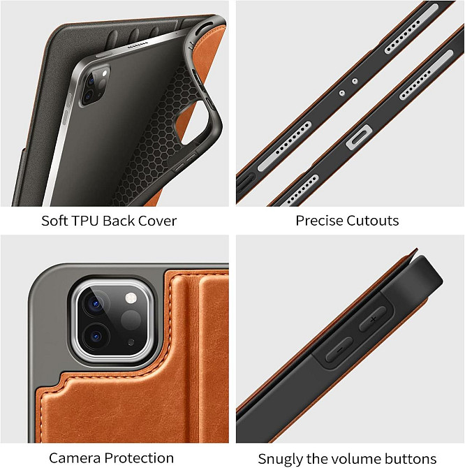 Чехол защитный Bukoor для iPad Pro 12.9 iPad Pro 6/5/4/3 поколения 2022 2021 2020 и 2018 годов Днепр - изображение 7