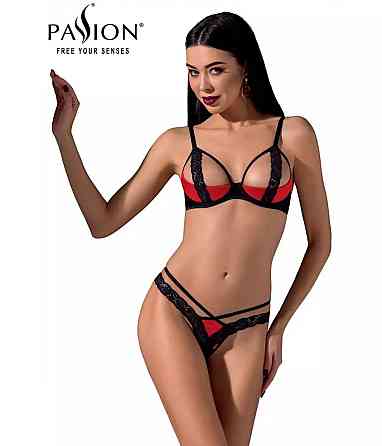 Комплект белья красный S/M FEMMINA BIKINI red S/M - Passion Sex Aura Киев