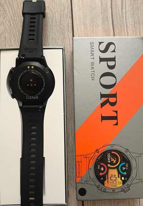 Смарт-часы Senbono, Black Киев - изображение 2