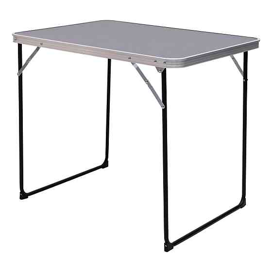 Стіл для пікніка розкладний 80×60×5.5 (см) Чорний Lugi JY-8060B Коломия