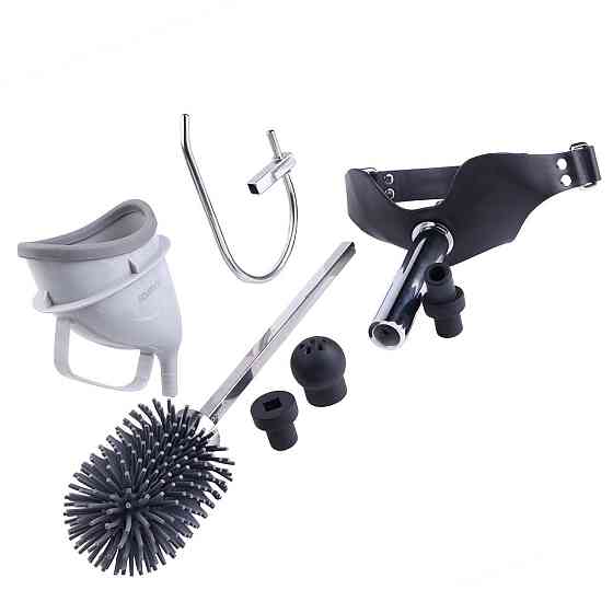 Набір для домінування LOCKINK SEVANDA Objectification Bathroom Set, маска та 4 насадки Sex Aura Київ