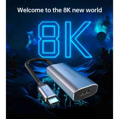 Переходник USB-C to HDMI 8K 60 Hz Choetech (HUB-H16-GY) Винница