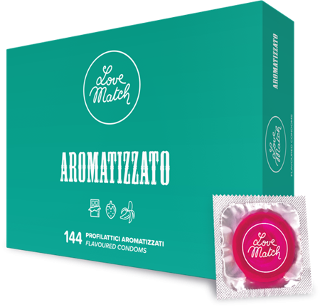 Презервативи - Aromatizzato (Flavoured), 144 шт. Sex Aura Київ