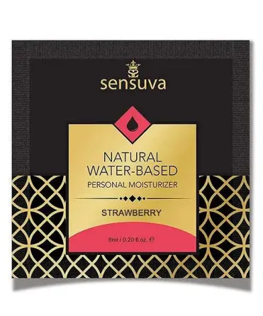Пробник Sensuva - Natural Water-Based Strawberry (6 мл) Львов