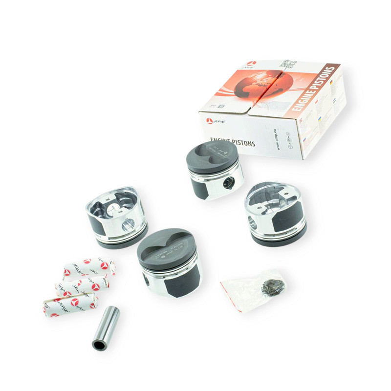 Поршня 1,4 (МЕМЗ) 78,00 (AMP) анодированные + пальцы Ланос Мукачево - изображение 1