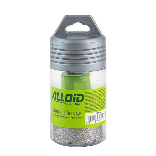 Свердло корончате алмазне по кераміці 45мм, для КШМ М14х2мм Alloid Одеса - фото 2