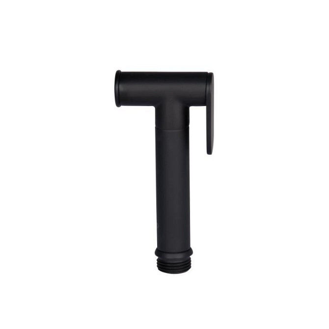 Лейка для гигиенического душа латунь Qtap Rucni круглая QT889910842855OB Black Matt Харьков - изображение 4