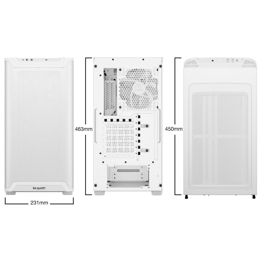 Корпус be quiet! Pure Base 501 LX White (BGW79) ( 25075 ) Харьков - изображение 8