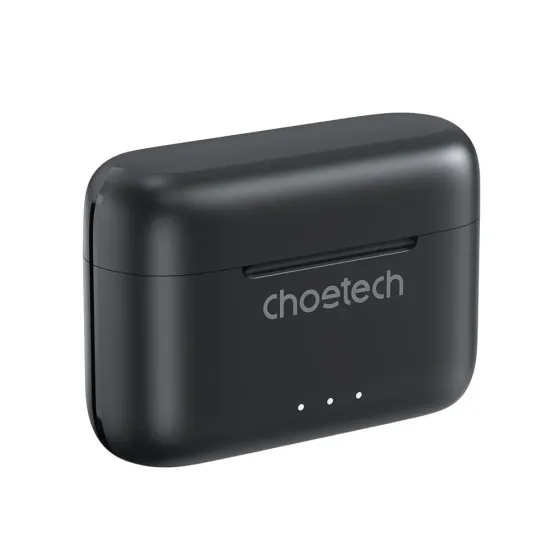 Бездротові навушники Choetech BH-T15 Black TWS, Bluetooth 5.2, ANC+ENC (43-00137) Київ