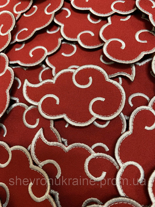 Шеврон Облако Акацки (Форма контурная. На липучке) Размер 5x8см Киев - изображение 3