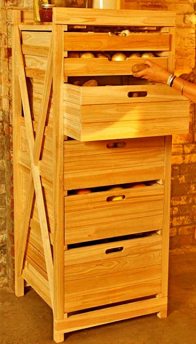 Стелаж для овочів і фруктів "Бладстері" каррі Миколаїв - фото 1