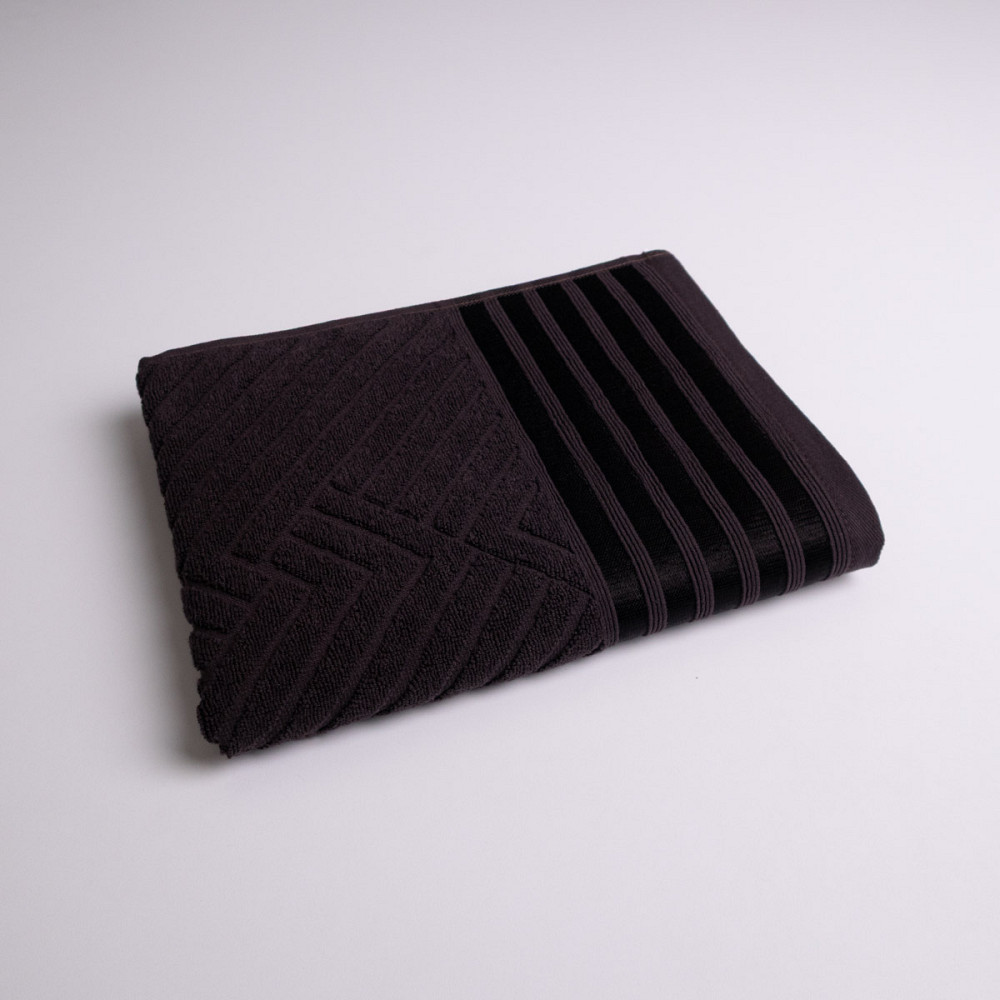 Набор махровых полотенец SOFT 3шт GM Textile 40х70см, 50х90см, 70х140см 500г/м2 (Шоколадный) Сумы - изображение 8