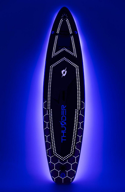 Надувна SUP дошка (Сапборд) з LED підсвічуванням THUNDER LUMOS 320 Київ - фото 7