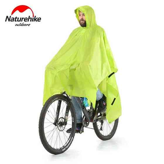 Пончо-дощовик 3 в 1 Naturehike NH17D003-M, 20D, помаранчевий Київ