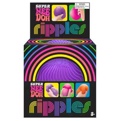 Антистресс NeeDoh серии Super – Яркие волны (пурпурный) (RSPND-8) Винница