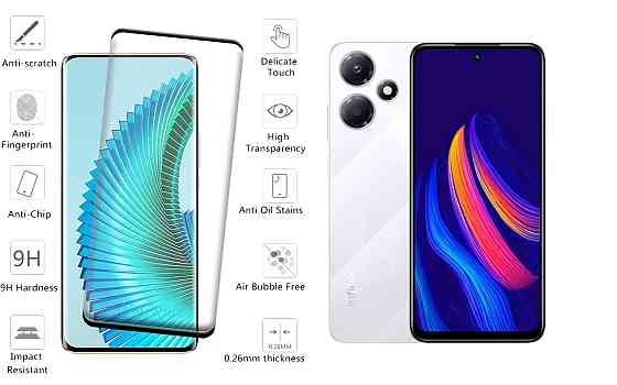 Захисне скло HyperGlass Pro для Infinix Hot 30, Hot 30 Play – максимальна чутливість та захист Київ