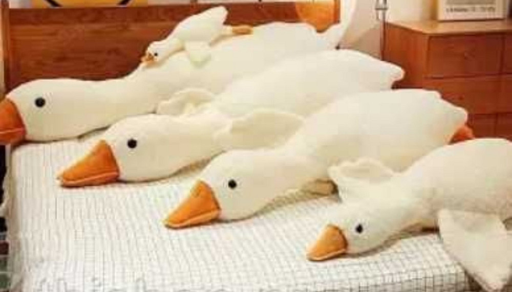 КАЧЕСТВЕННАЯ 160см Гусь ОБОЙМАСЬ обнимусь кот батон подушка кота. Харьков - изображение 6