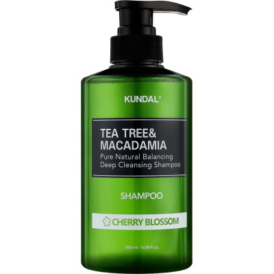 Шампунь Kundal Tea Tree &amp; Macadamia Deep Cleansing Shampoo Cherry Blossom 500 мл (8809693252794) Вінниця - фото 1