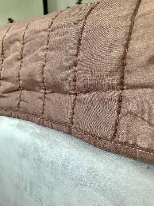 Nostra Покривало Nostra 240х260 см двостороннє антиалергенне коричневий (L0018DarkCacao) Киев - изображение 5