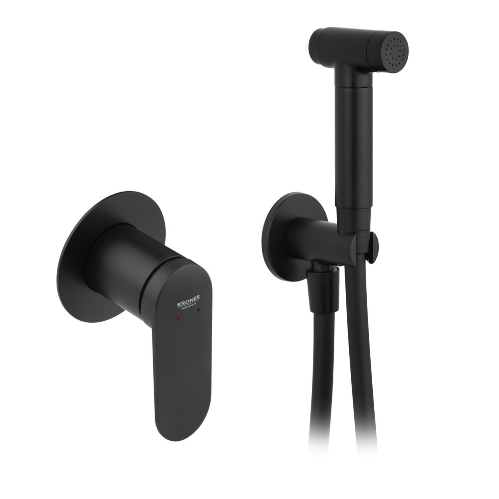 Набор для гигиенического душа со смесителем Kroner Element 211234-3801 Киев - изображение 1