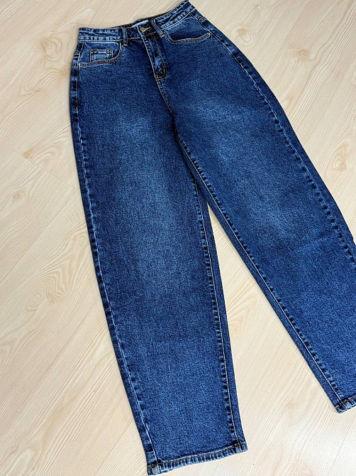 Джинси жіночі Liana 234 skater jeans широкі банани сині, синій, 30, 30, 83 см, 118 см Київ - фото 14