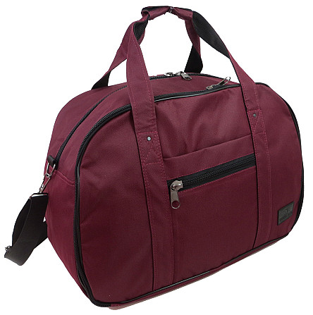 Сумка дорожная TRAVEL BAG 507 35х52 бордовая Киев - изображение 3