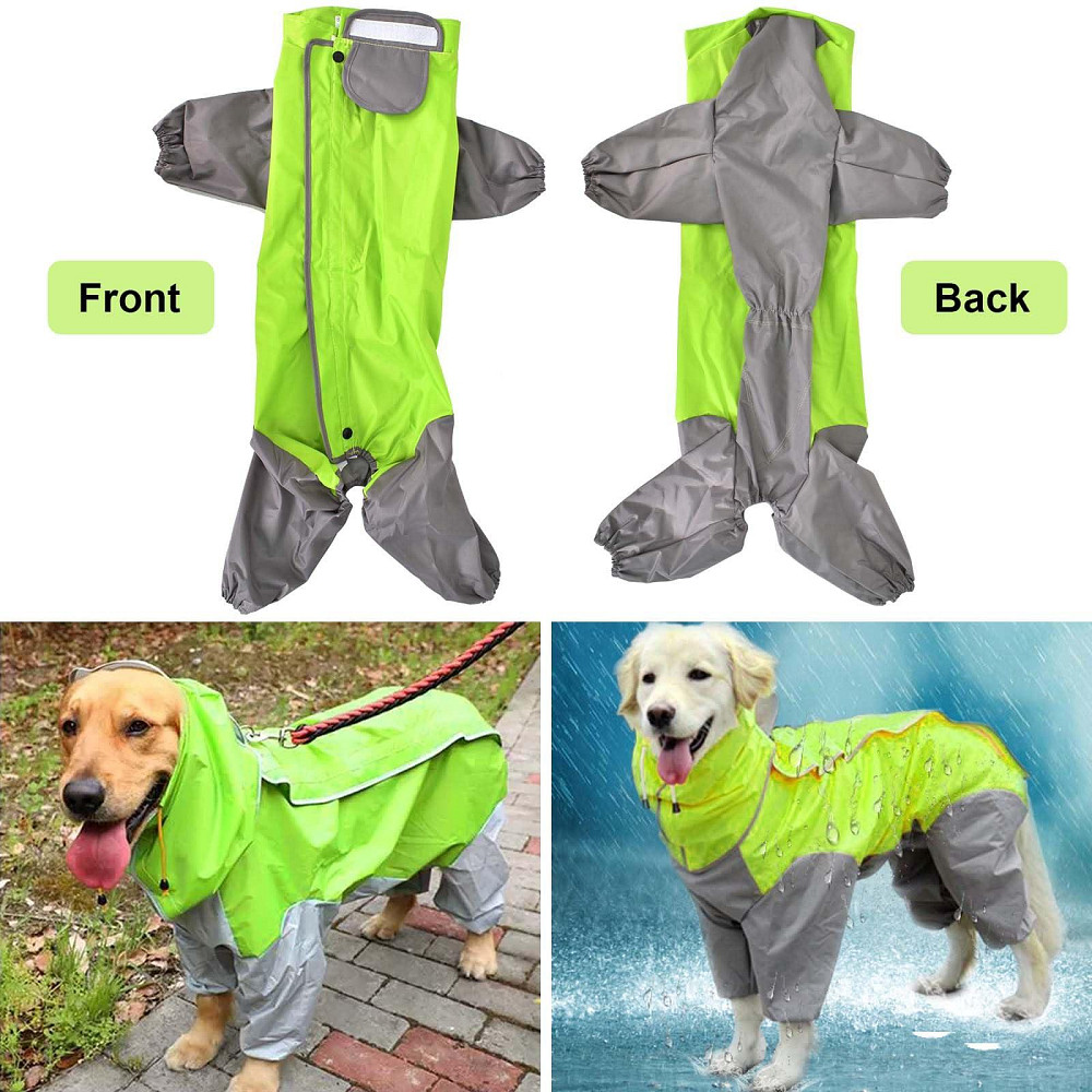 Водонепроникний комбінезон з капюшоном для собак розмір 22, 12,5 -15кг Луцк - изображение 2