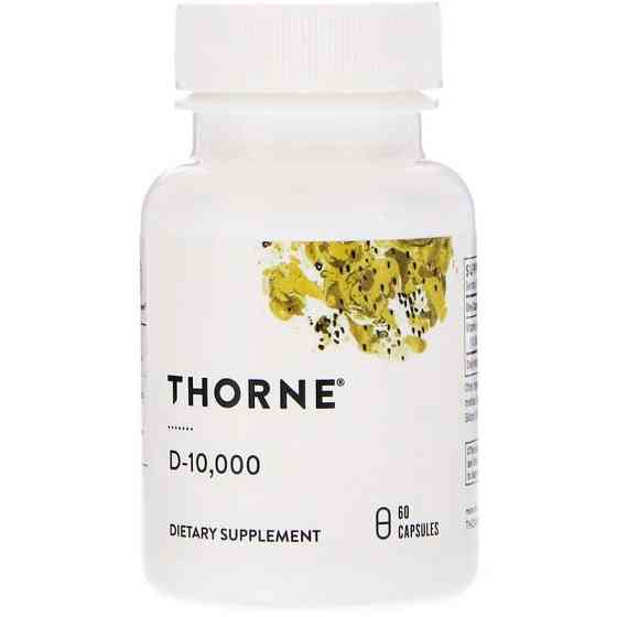 Вітамін Д Thorne Vitamin D 10 000 60 капсул Київ