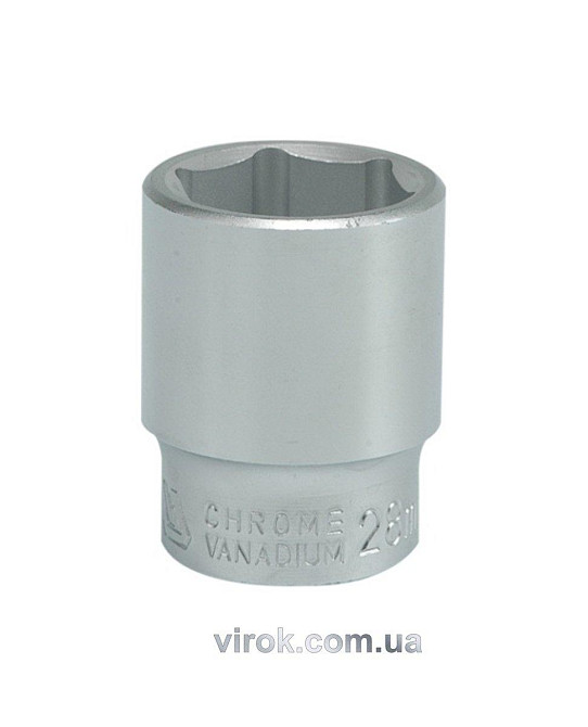 Головка торцева 6-гранна YATO : квадрат 3/4", М= 28 мм, L= 50 мм [12/96] Одеса - фото 1