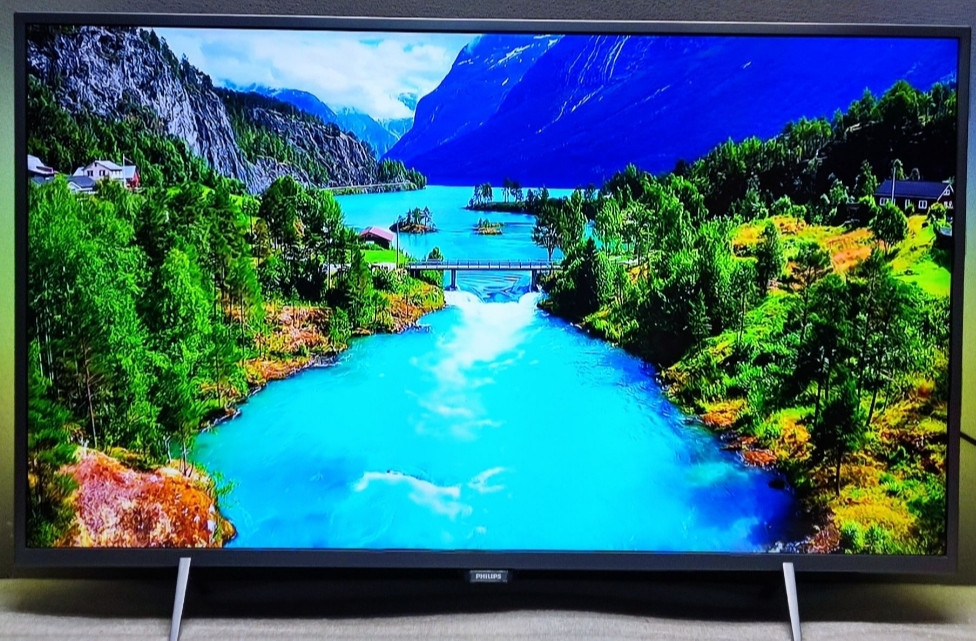 Телевізор; Phillips 43PUS6201 Ultra HD 4K Smart TV WiFi AMBILIGHT Харків - фото 1