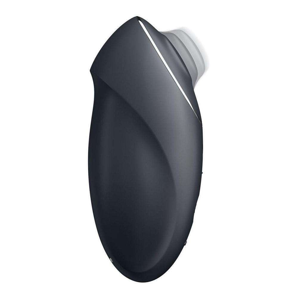 Вибростимулятор-пульсатор Satisfyer Tap & Climax 1 Grey, эффект постукивания пальцем, 2 мотора Sex Aura Киев - изображение 2