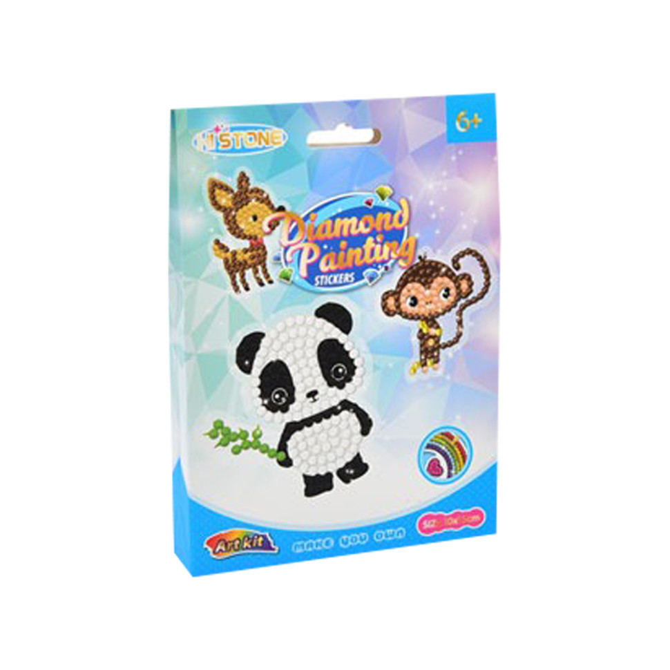 Дитяча алмазна мозаїка "Тварини" FG24030101B-1 фігурки-наліпки Вінниця - фото 1