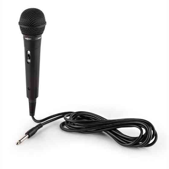 Динамічний мікрофон для караоке Вокальний мікрофон односпрямований чорний Чорний (Німеччина, читати Рівне