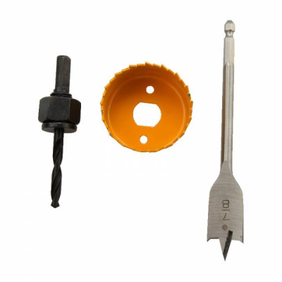 Набор инструментов Tolsen по дереву для установки замков, 22-54мм (75868) Винница - изображение 2