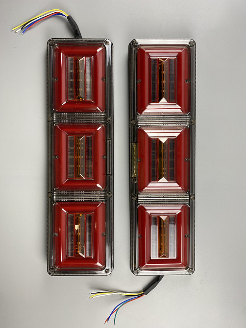 Задній світлодіодний LED ліхтар універсальний, задня фара додаткове світло 39 діодів Мукачево - фото 5