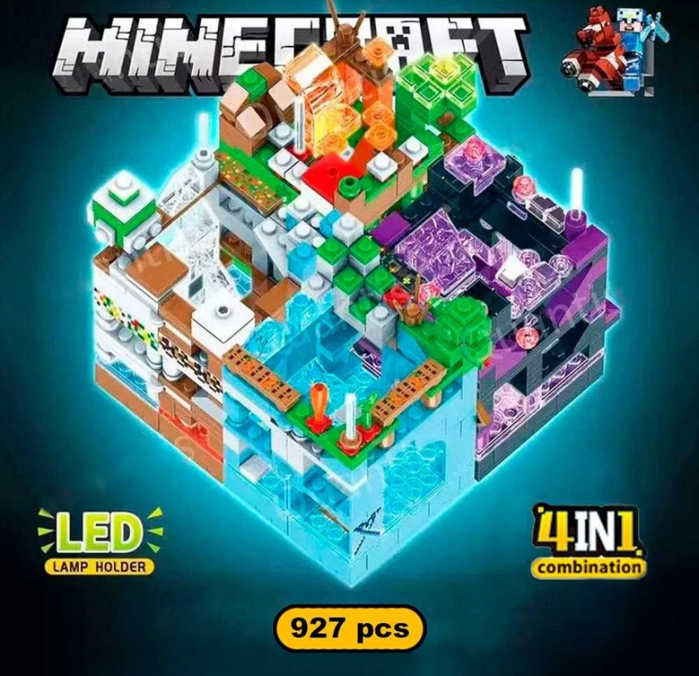 Большой набор Lego MINECRAFT 4 Крепости, 927 деталей. Лего Майнкрафт. Харьков - изображение 7