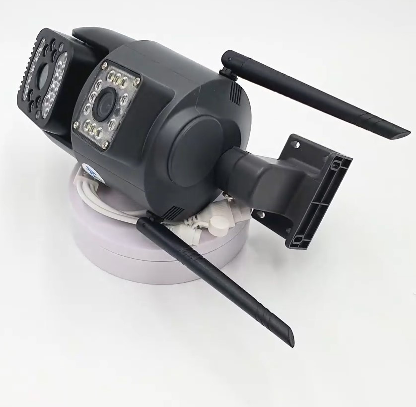 Камера вулична поворотна UKC SC03 V380pro 4G, чорна Вінниця - фото 2